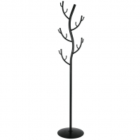Вешалка напольная Дерево, черная (ВНП211Ч)