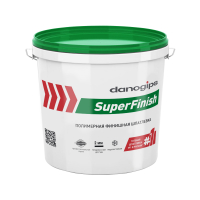 Шпатлевка Danogips (Даногипс) SuperFinish финишная, готовая (17 л / 28 кг)