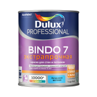 Краска Bindo 7 Dulux Professional матовая белая, база BW (1,0 л)