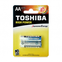 Элемент питания LR06 АА, Toshiba (2 шт)