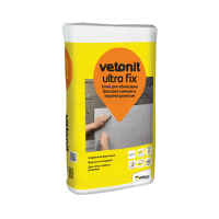 Клей Vetonit (Ветонит) Weber Ultra Fix для облицовки фасадов (25 кг)