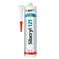 Герметик KimTec Sylacryl 121 Силакрил, белый (310 мл) 