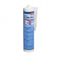 Клей-герметик Cosmofen Cosmo SL-660.150 жидкий пластик эластичный, белый (305 г)