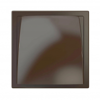Решетка вентиляционная 1515К10ФВ коричневая