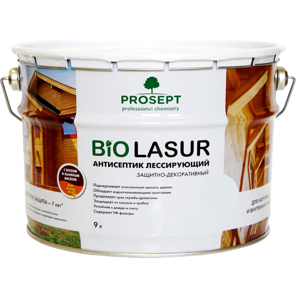 Пропитка Prosept Bio Lasur Сосна (9 л) - ТД Мастер