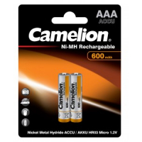 Аккумуляторы Camelion R03  600mAh