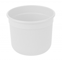 Горшок для цветов Альтернатива М9158 Сканди 1 л, белый
