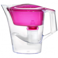 Фильтр кувшин для очистки воды Барьер Твист, пурпурный