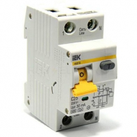 Автоматический выключатель дифференциального тока IEK АВДТ32 С25 25А 30мА