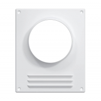 Площадка торцевая металлическая 125 мм с решеткой (125ПТМР)