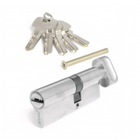 Цилиндровый механизм (личинка) Apecs SM-80(35С/45)-C-NI с вертушком, никель