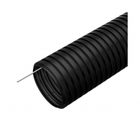 Труба гофрированная ПВХ IEK 25 мм х 10 м, черная