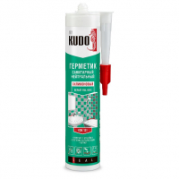 Герметик Kudo KSK-131 силиконовый санитарный, белый (280 мл)