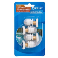 Ролик 25 мм, эксцентриковые одинарные пластик