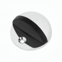 Ограничитель дверной Palidore C802 PC напольный, хром блестящий