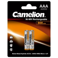 Аккумуляторы Camelion R03  800mAh