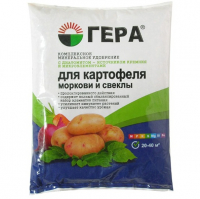 Удобрение "Гера" для картофеля, моркови и свеклы, с диатомитом, 0,9 кг