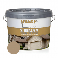 Краска акриловая для дерева HUSKY SIBERIAN RAL 1019, бежевый 2,7 л