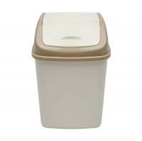 Контейнер для мусора Ромашка 18 л с перекедным верхом