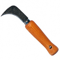 Нож ковровый, деревянная рукоятка