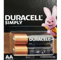 Элемент питания Duracell Simply LR06 (2 шт)