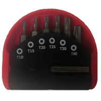 Набор бит с магнитным адаптером TORX, 7 предметов