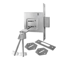 Замок врезной Птимаш ЗВ8-4.1 (3 ключа)