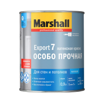 Краска в/д Marshall Export 7 BW матовая (0,9 л)