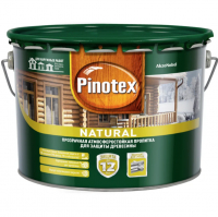 Пропитка Pinotex Natural Натуральный древесно-желтый (9 л)