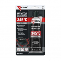 Герметик RTV Silicone силиконовый высокотемпературный, черный 42 г