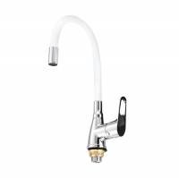 Смеситель для кухни Hansen H59004-F, белый