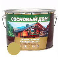 Состав декоративно-защитный Сосновый дом для древесины, калужница 2,7 л
