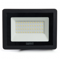 Прожектор светодиодный Saffit SFL90-50 50W 6400K, черный