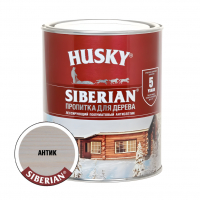 Пропитка для дерева Husky Siberian полуматовая, антик (0,9 л)
