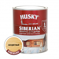 Пропитка для дерева Husky Siberian полуматовая, бесцветный (0,9 л)
