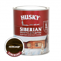 Пропитка для дерева Husky Siberian полуматовая, палисандр (0,9 л)