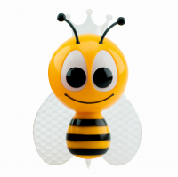 Ночник светодиодный LEEK NL-852 0,5Вт LED 220В RGB Пчелка