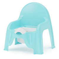 Горшок-стульчик голубой (М1326)