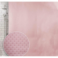 Штора для ванной "Бриллиант" AQUADOMER XT-016 180х180 см, розовый