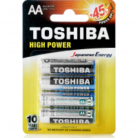 Элемент питания LR06 АА, Toshiba (4 шт)