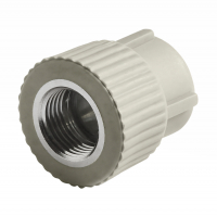 Муфта Ø32 х  3/4" внутренняя резьба Tebo серая