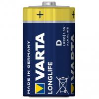 Элемент питания Varta Longlife LR20 (1 шт)