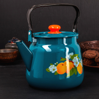 Чайник эмаль 2,3 л, с рисунком