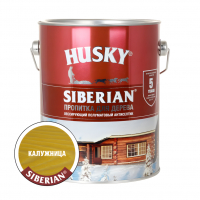 Пропитка для дерева Husky Siberian полуматовая, калужница (2,7 л)