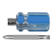  Отвертка двухсторонняя 32 мм PH2/SL6, пластиковая ручка