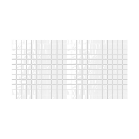 Панель ПВХ листовая Мозаика Белая 955х480 мм