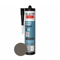 Герметик-затирка KLEI`MPRO S101 силиконовый санитарный, антрацит 300 мл