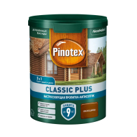 Пропитка Pinotex Classic Plus на гибридной основе полуматовая, красное дерево (0,9 л)