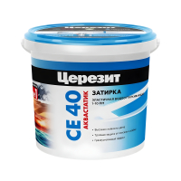 Затирка  Ceresit CE40 водоотталкивающая противогрибковая, белый №01 (1 кг)