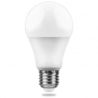 Лампа светодиодная 15Вт E27 A60 6400K, Feron LB-94